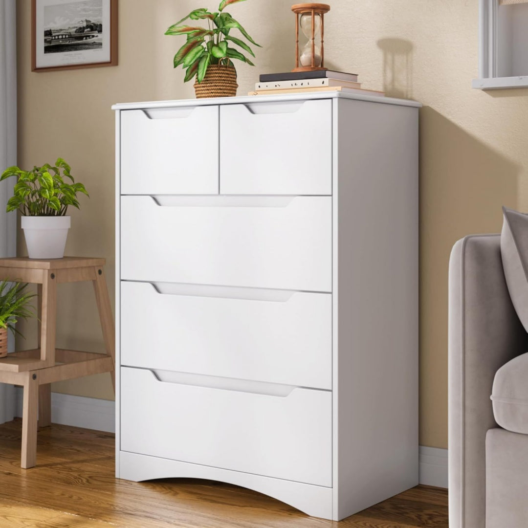 Commode gris clair metal 71 cm, rangement style contemporain