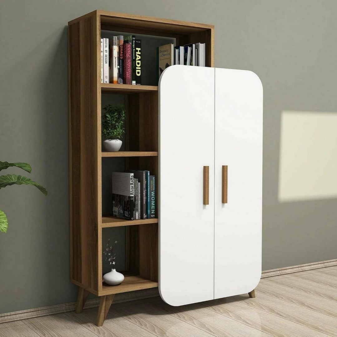 Fabrication durable, buffet creme en bois