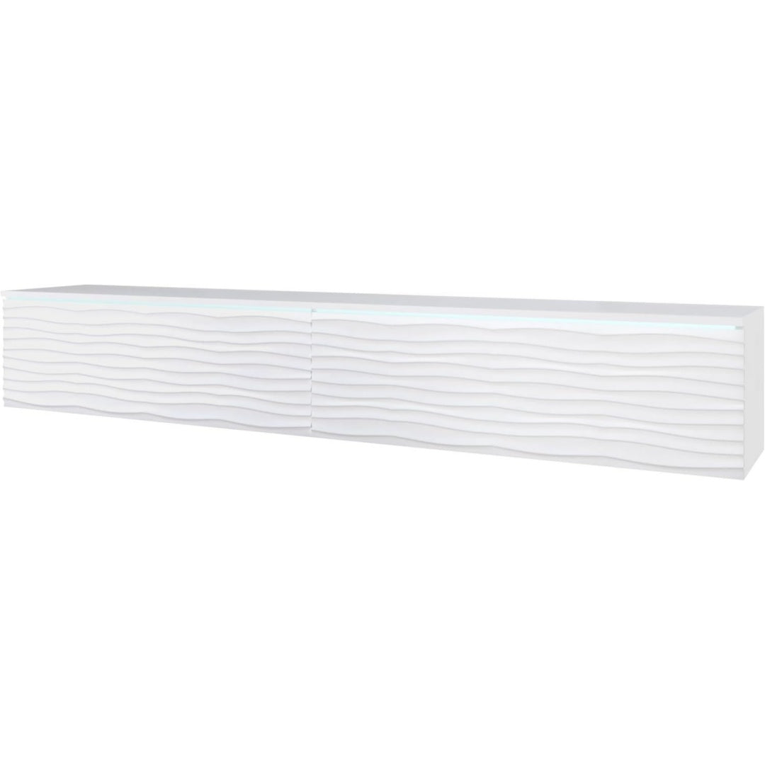 Intemporel meuble TV gris clair 180 x 33 x 30 cm