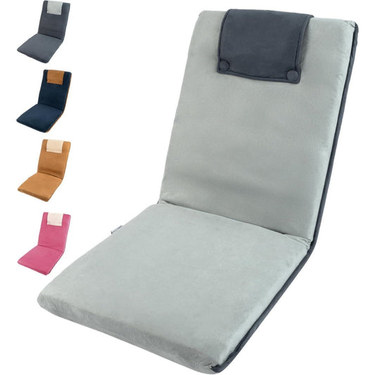 Fauteuil gamer rangement Grise minimaliste