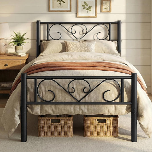 Cadre de lit creme pour chambre