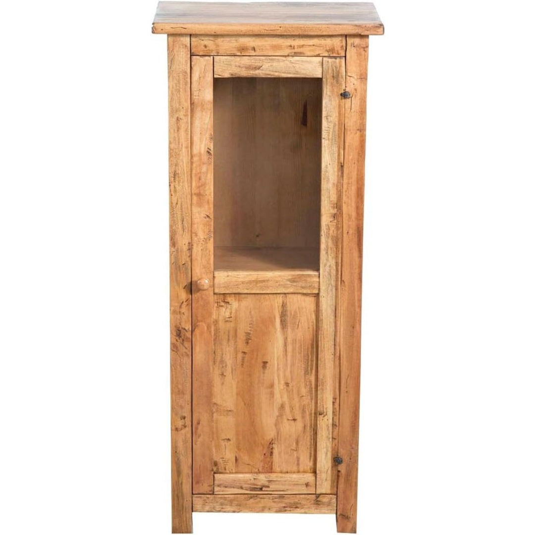 Marron vitrine esprit rustique
