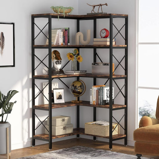 Grande bibliotheque en metal