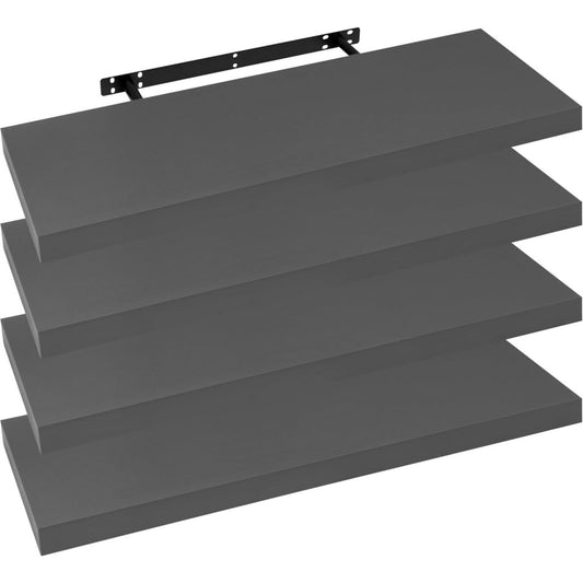 Tablette murale gris fonce pour cuisine