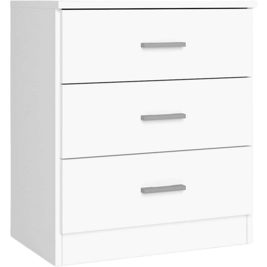 Table de bout de lit caractere boheme gris clair industrielle