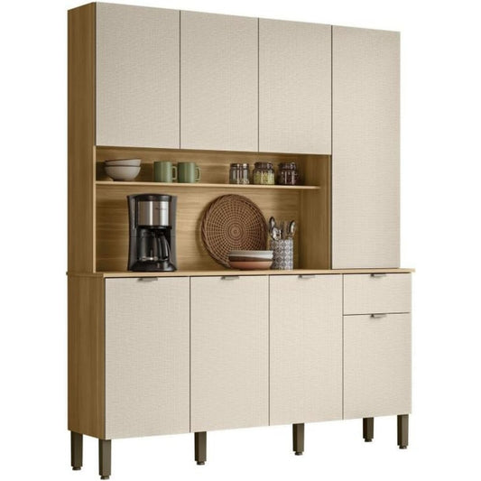 Buffet creme pour cuisine 161 x 200 x 38.8 cm